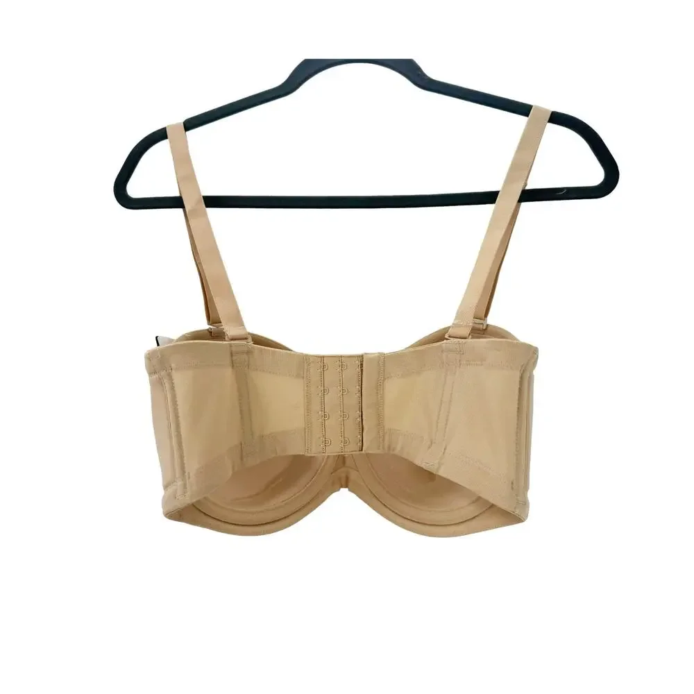 Wacoal 854199 Red Carpet Strapless Underwire Convertible Bra Nude Size 34G NWT